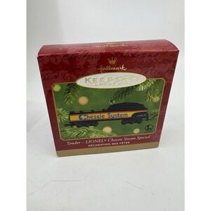 Hallmark Keepsake Ornament Lionel Chessie Steam Special Tender BRAND NEW IN BOX